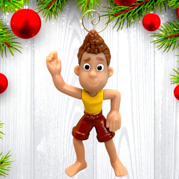 Disney Pixar Luca Alberto Scorfano 5" ONE OF A KIND Christmas Tree Ornament - Picture 1 of 3